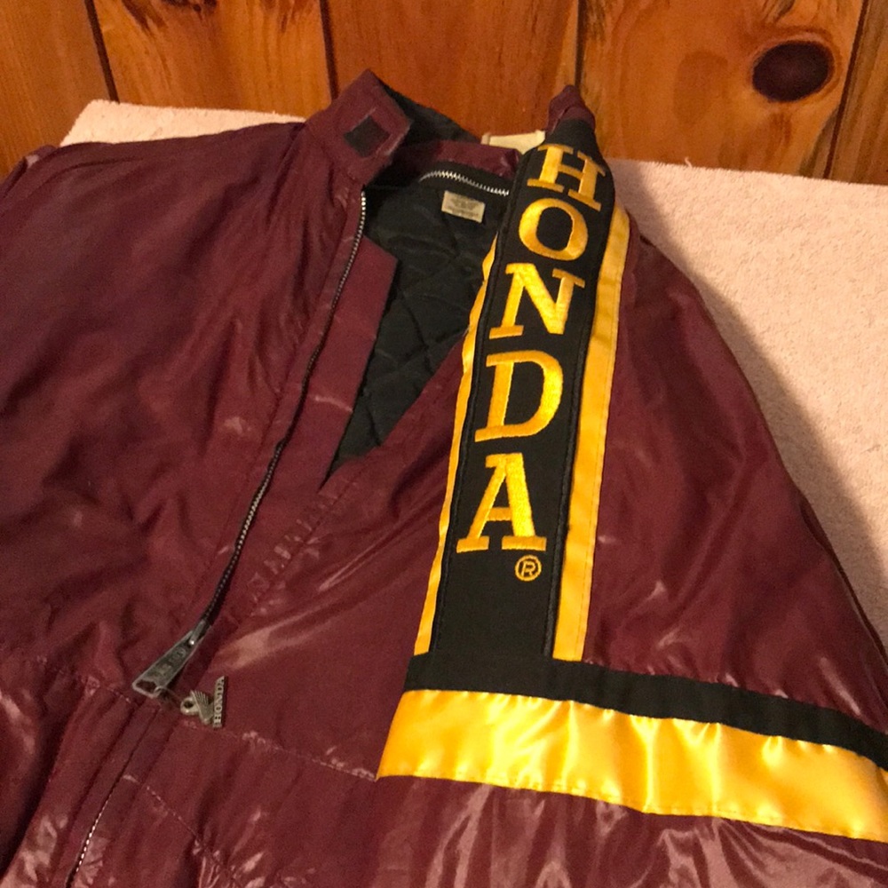 Men’s vintage Honda racing jacket